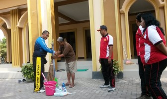 Peringati HUT RI, Rutan Bantul Lakukan Bhakti Sosial