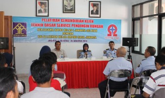 Klien Bapas Jaksel Dibekali Pelatihan Servis AC