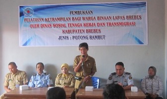 WBP Lapas Brebes Diharapkan Jadi Barber Handal