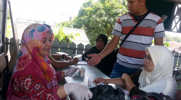 Gratis, Pemeriksaan Kesehatan bagi Keluarga & Pegawai Lapas Sukabumi