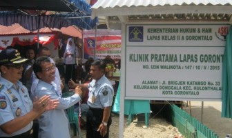 Klinik Pratama Lapas Gorontalo Resmi Berdiri