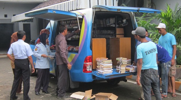 Ada Mobil Perpustakaan Keliling di Lapas Brebes