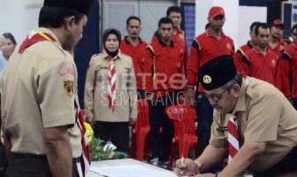 Lapas Kedungpane Punya Gugus Depan Pramuka Beranggotakan 50 Narapidana