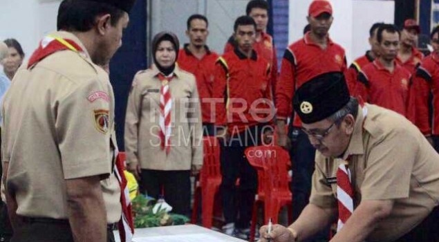 Lapas Kedungpane Punya Gugus Depan Pramuka Beranggotakan 50 Narapidana