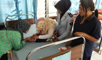 Lapas Wanita Malang Rutin Beri Layanan Imunisasi Bagi Bayi/Batita WBP