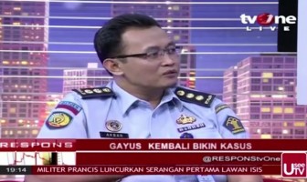 GAYUS KEMBALI BIKIN KASUS - RESPONS TV ONE 27 September 2015