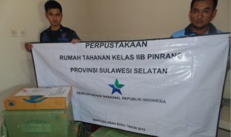 Koleksi Perpustakaan Rutan Pinrang Bertambah 1.032 Buku