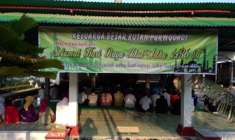 Sholat Idul Adha Dan Penyembelihan Hewan Qurban  Di Rutan Purwodadi