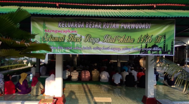 Sholat Idul Adha Dan Penyembelihan Hewan Qurban  Di Rutan Purwodadi