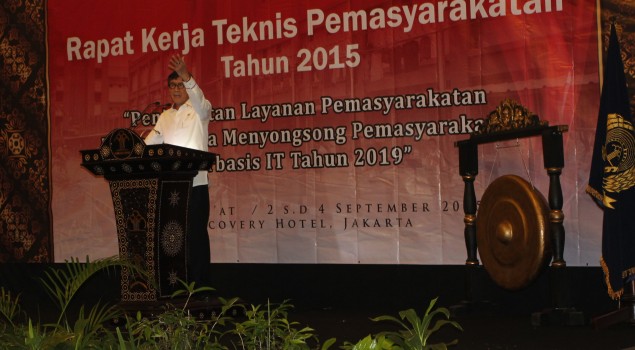 Yasonna Ajak Tingkatkan Layanan Pemasyarakatan
