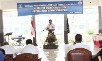 Dirjen PAS : Masalah Narkoba Tanggung Jawab Kita Semua