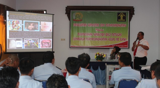 Lapas Slawi dan Polres Tegal Beri Penyuluhan Tentang Bahaya Narkoba