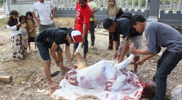 Peringati Idul Adha, Rupbasan Kendari Berkurban Satu Sapi