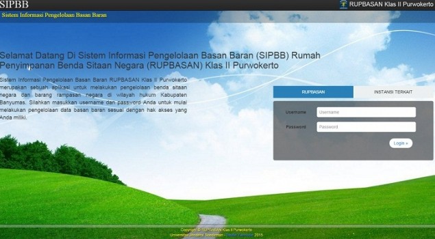 Rupbasan Purwokerto Ujicobakan Aplikasi SIPBB