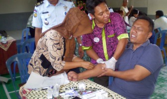 100 Tahanan dan WBP Rutan Purwodadi Jalani VCT