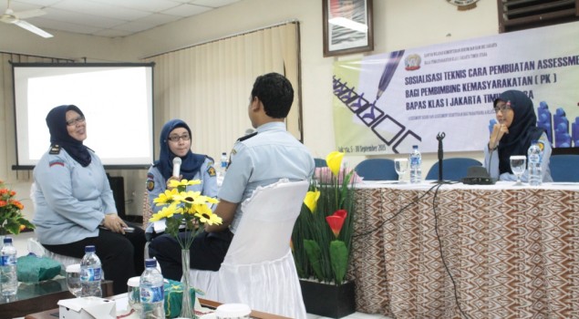 Sesi Kedua Assessment Bapas Jaktim-Utara Pelajari Teknik Wawancara