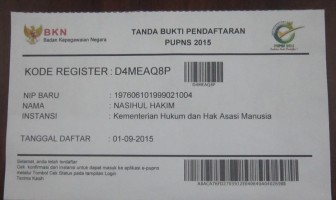 Seluruh Pegawai Lapas Brebes Hadiri Diseminasi e-PUPNS 2015