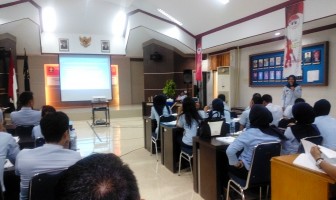 Dua Petugas Lapas Narkotika Sungguminasa Ikuti Diseminasi Basan Baran