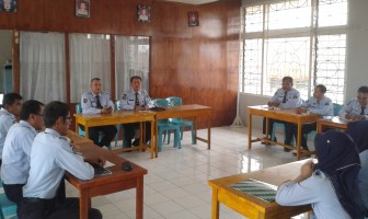 Bapas Bukittinggi Koordinasi SPPA dengan LPKA Tanjung Pati