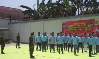 WBP Rutan Purbalingga Dapat Pendidikan Bela Negara