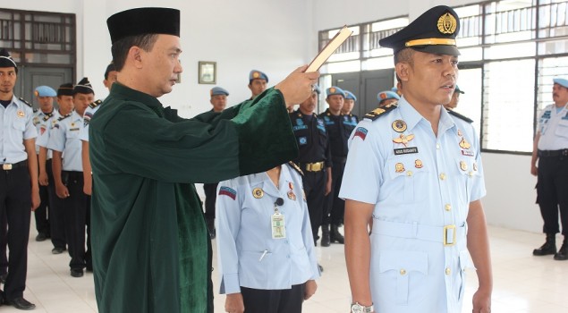 Agus Rusdianto Resmi Bertugas di Rupbasan Kendari