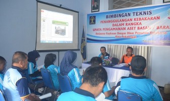 Rupbasan Pekalongan Latih Pegawainya Tanggulangi Kebakaran