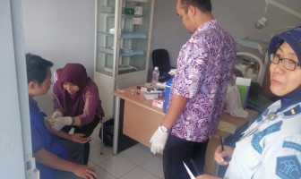 50 Sampel Darah Penghuni Rutan Wonosari Diperiksa