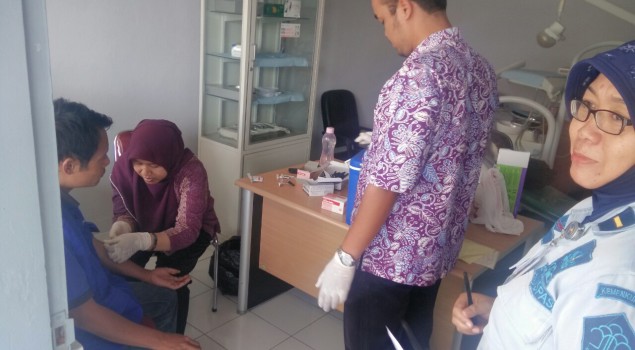 50 Sampel Darah Penghuni Rutan Wonosari Diperiksa