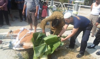 Serangkaian Acara Ramaikan Idul Adha di Rutan Ambon