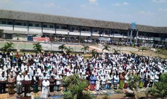 Ratusan Napi Gelar Shalat Istisqa