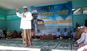 Siraman Rohani di Rutan Gresik Bangun Mental Spiritual WBP
