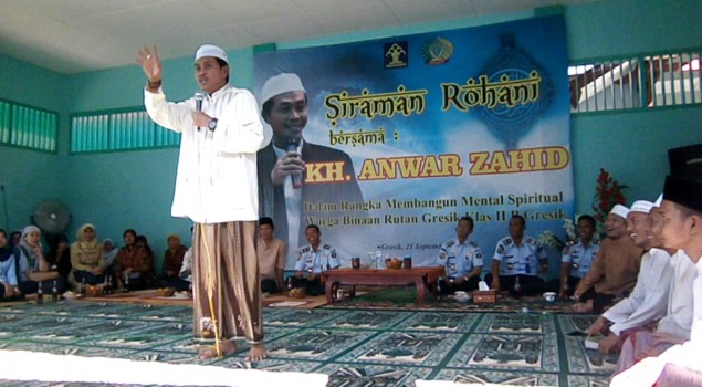 Siraman Rohani di Rutan Gresik Bangun Mental Spiritual WBP