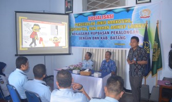 Rupbasan Pekalongan Adakan Sosialisasi Pengenalan Narkoba