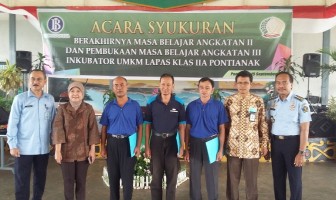 Produk UMKM Lapas Kelas II A Pontianak Masuk Pasar Besar