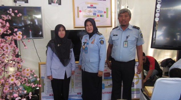 Bapas Bandung Kenalkan Fungsi dan Peran Bapas di Pameran Hukum Legal Expo