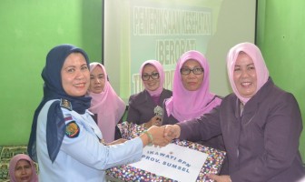 Lapas Wanita Palembang Terima Kunjungan IKAWATI BPN Sumsel
