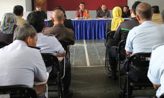 Kalapas Ciamis Ingatkan Jajarannya agar Bekerja Sesuai Tusi