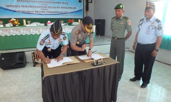 Lapas & Rutan Pekalongan Tandatangani MoU dengan Polres Pekalongan Kota