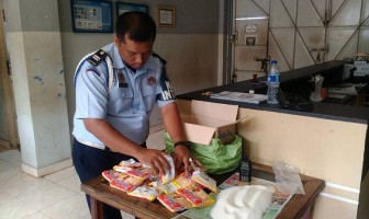 Sabu Dalam Mie Instan Gagal Masuk Lapas Muara Enim