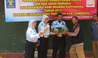 Lapas Sumedang & Tasikmalaya Sumbang Sumur Bor