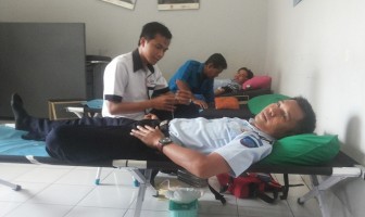 Donor Darah HDKD Disambut Antusias Pegawai Kumham Sultra