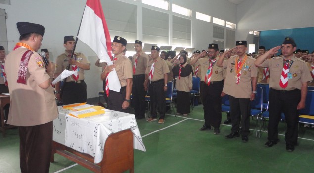 Gugus Dharma Wira Bhakti Lapas Sukamiskin Prakarsai Kursus Kepramukaan