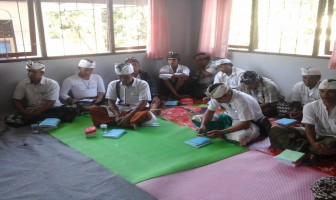 Bapas Karangasem Berikan Dharma Wacana kepada Klien & Pegawainya