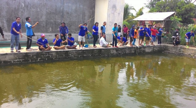 Rutan Negara Semarakkan HDKD dengan Lomba Memancing