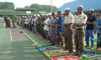 Puluhan Napi di Lapas Gelar Shalat Minta Hujan