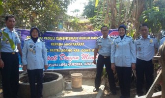 Gerakan Peduli Kemenkumham, 3 UPT Mulai Bangun Sumur Bor