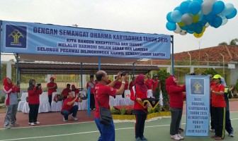 Pekan Olahraga & Seni Awali Rangkaian HDKD Kanwil Banten
