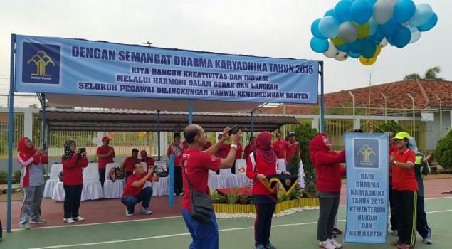 Pekan Olahraga & Seni Awali Rangkaian HDKD Kanwil Banten