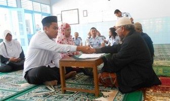 WBP Lapas Bojonegoro Langsungkan Pernikahan