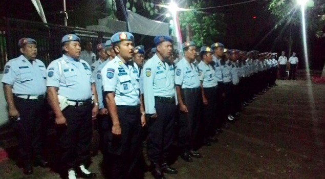 Satgas Kamtib se-Korwil Kediri Dikukuhkan